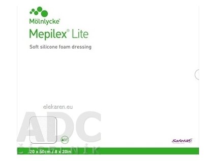 Mepilex Lite Obväz silikónový - 1x4 ks
