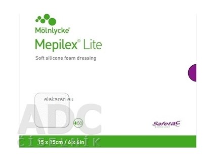 Mepilex Lite Obväz silikónový - 1x5 ks
