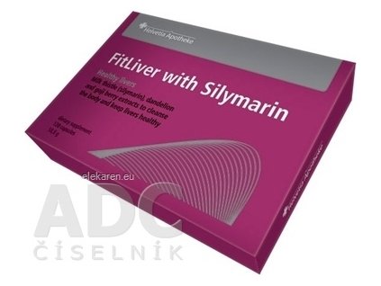 Helvetia Apotheke FitLiver Silymarin - 1x120 ks