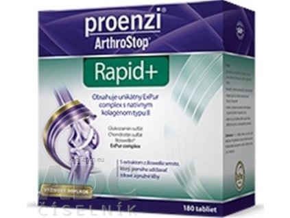 Proenzi ArthroStop Rapid+ - 1x180 ks