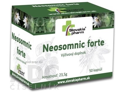 Slovakiapharm Neosomnic forte - 1x50 ks