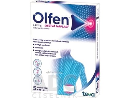 Olfen 140 mg - 1x5 ks