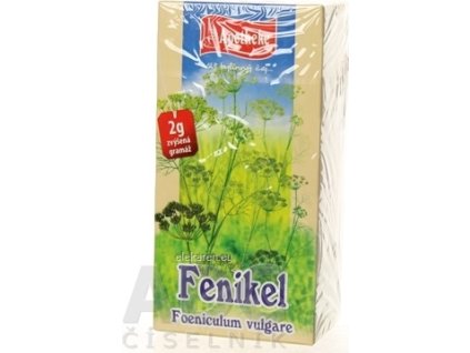APOTHEKE ČAJ FENIKEL OBYČAJNÝ - 20x2 g (40 g)