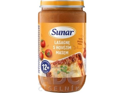Sunar LASAGNE S HOVÄDZÍM MÄSOM - 1x235 g