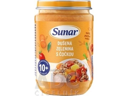 Sunar DUSENÁ ZELENINA SO ŠOŠOVICOU - 1x190 ks