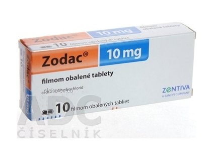 ZODAC TBL FLM 10X10 MG