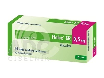 HELEX SR 0,5 MG TBL MOD 30
