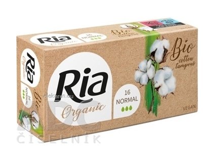 Ria Tampons Organic NORMAL - 1x16 ks