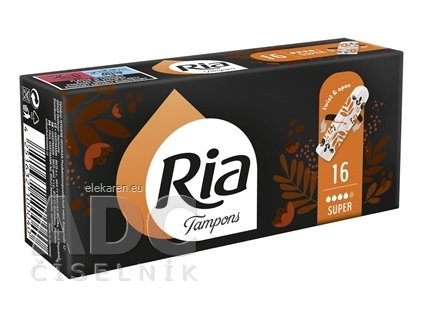 Ria Tampons SUPER - 1x16 ks