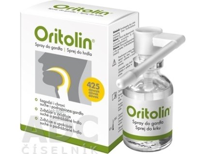 Oritolin sprej do hrdla - 1x30 ml