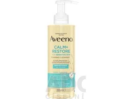 Aveeno CALM+RESTORE Foaming cleanser - 1x200 ml