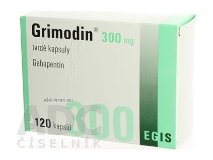 Grimodin 300 mg tvrdé kapsuly - 1x120 ks