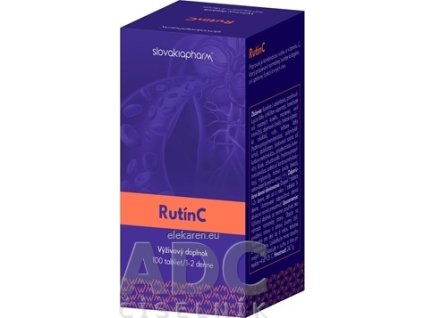 Slovakiapharm RutínC - 1x100 ks