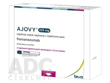 AJOVY 225 mg - 5 ml
