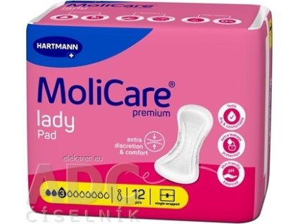 MoliCare Premium lady pad 3 kvapky - 1x12 ks