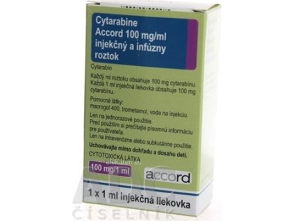 Cytarabine Accord 100 mg/ml - 1x1 ml