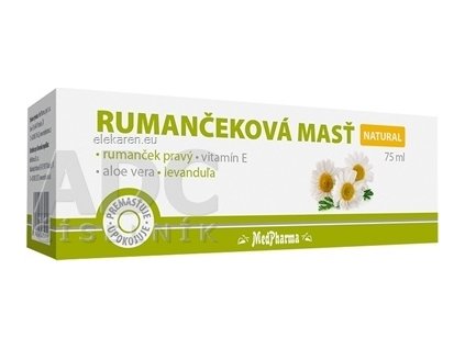 MedPharma RUMANČEKOVÁ MASŤ NATURAL - 1x75 ml