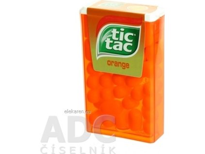 TIC-TAC ORANGE 18G, POMARANCOVE