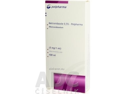 Metronidazole 0,5 % - Polpharma - 1x100 ml