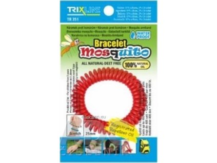 TRIXLINE Náramok proti komárom - 1x1 ks