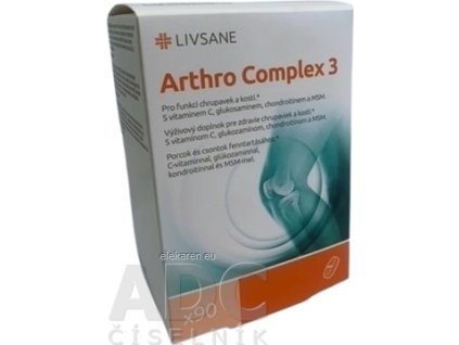 LIVSANE Arthro Complex 3 - 1x90 ks