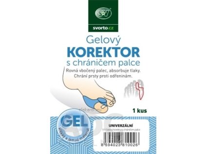svorto Gélový KOREKTOR s chráničom palca 131 - 1x1 ks