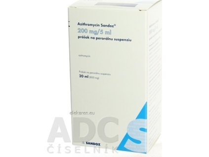 Azithromycin Sandoz 200 mg/5 ml - 1x20 ml