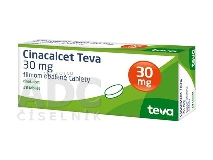 Cinacalcet Teva 30 mg - 1x28 ks
