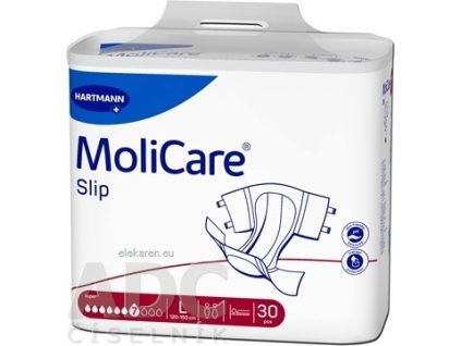 MoliCare Slip Super 7 kvapiek L - 1x30 ks