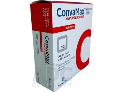 ConvaMax Krytie na rany superabsorpčné - 1x10 ks