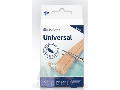 LIVSANE Náplasť Univerzálna KLASIK - 1x1 ks