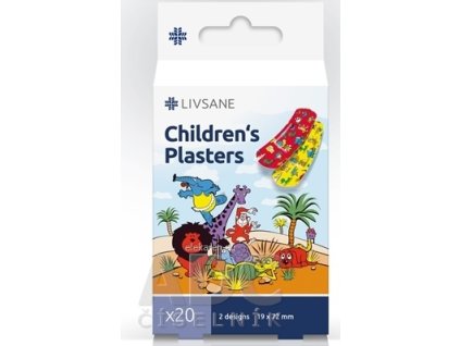 LIVSANE Náplasti Detské - 1x20 ks