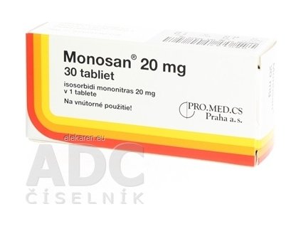 MONOSAN 20MG TBL 30X20MG