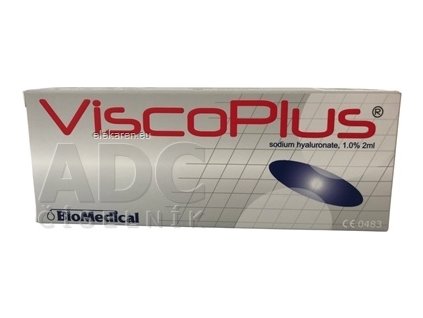 ViscoPlus 1% hyaluronát sodný - 1x2 ml