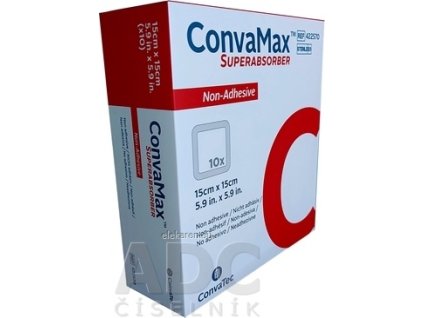 ConvaMax Krytie na rany superabsorpčné - 1x10 ks