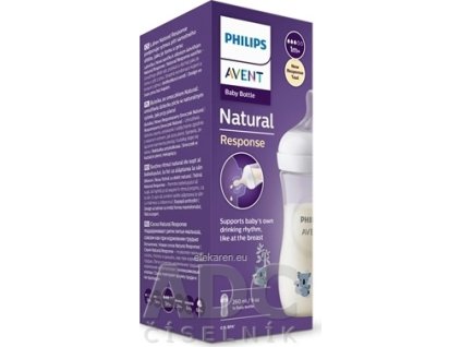 AVENT FĽAŠA Natural Response 260 ml - 1x1 ks