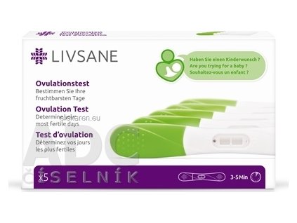 LIVSANE Ovulačný test - 1x5 ks