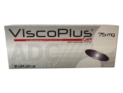 ViscoPlus Gel 2,5% hyaluronát sodný - 1x3 ml