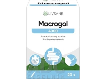 LIV MACROGOL 4000 VR.20X20ML ZAPCHA