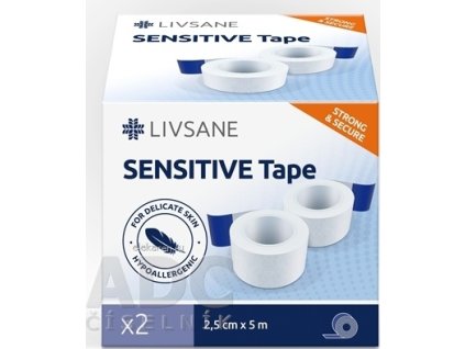 LIVSANE Fixačná páska SENSITIVE - 1x2 ks