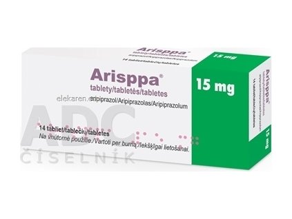 Arisppa 15 mg tablety - 1x14 ks