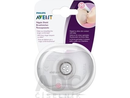 AVENT CHRÁNIČE PRSNÝCH BRADAVIEK M - 1x2 ks