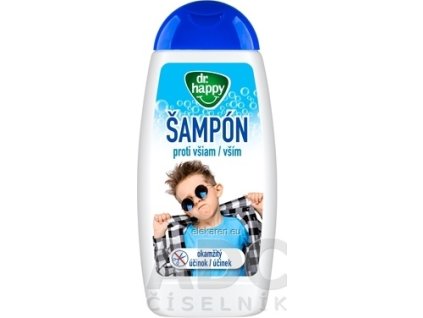 dr. happy ŠAMPÓN proti všiam - 1x270 ml