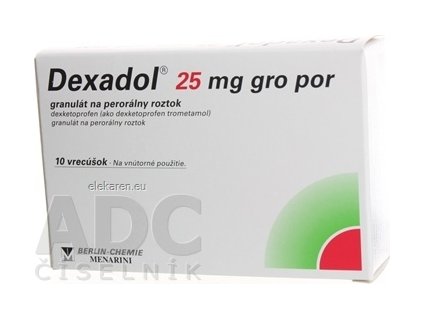 DEXADOL GRO POR (SACKY) 10X25MG