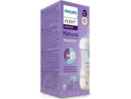 AVENT FĽAŠA Natural Response 260 ml - 1x1 ks