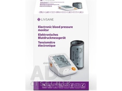 LIVSANE Elektronický monitor krvného tlaku - 1x1 ks