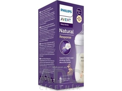 AVENT FĽAŠA Natural Response 260 ml - 1x1 ks