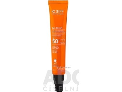 KORFF SUN SECRET PLEŤOVÝ FLUID SPF 50+ - 1x50 ml