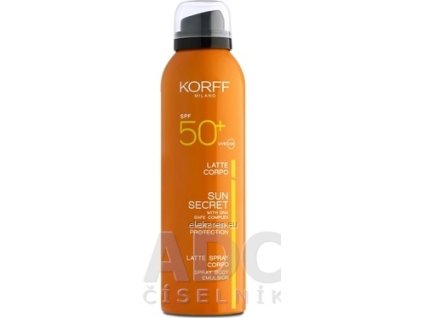 KORFF SUN SECRET TELOVE MLIEKO SPF 50+ - 1x200 ml