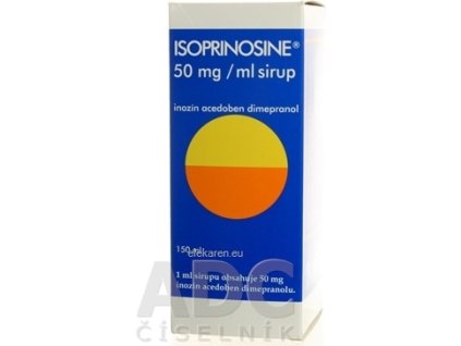 Isoprinosine 50 mg/ml sirup - 1x150 ml